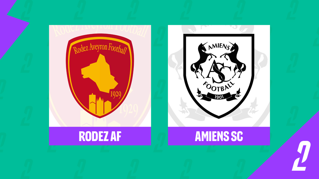 Rodez AF vs Amiens poster