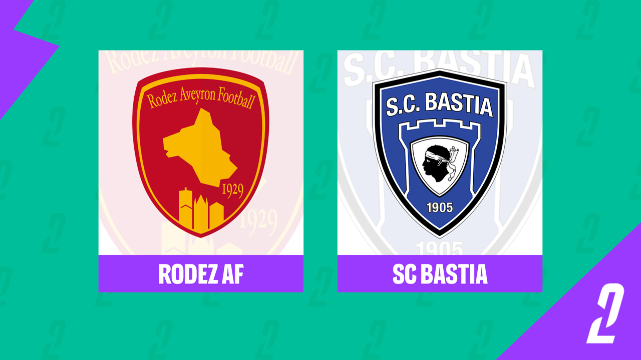 Rodez AF vs Bastia poster