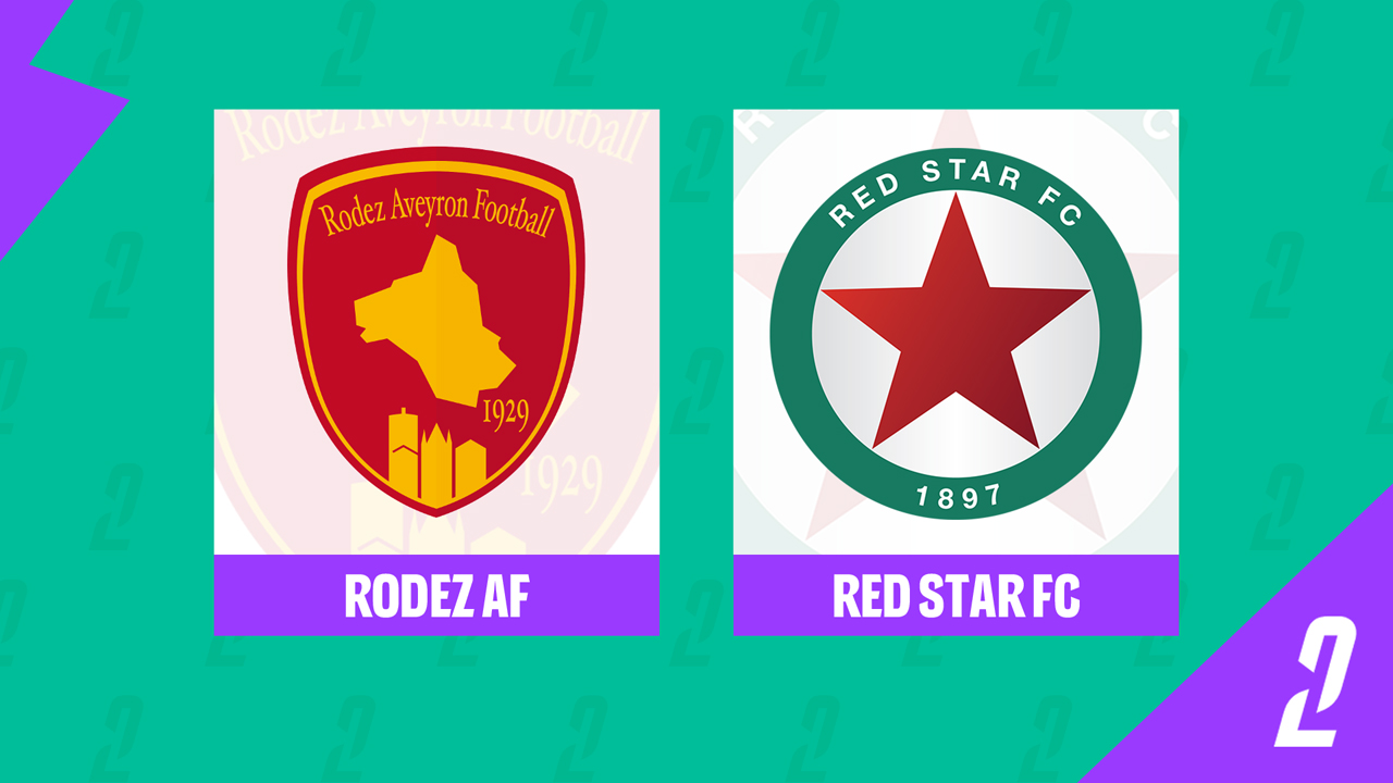 Rodez AF vs Red Star poster