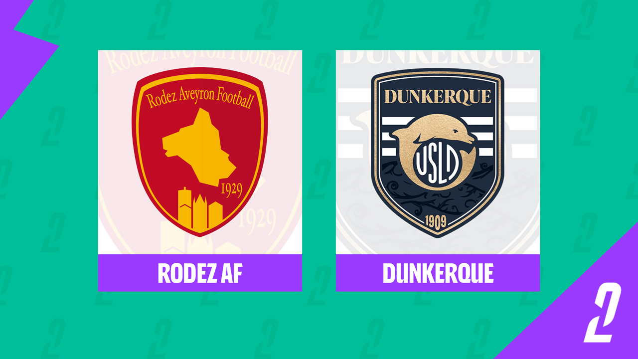 Rodez vs Dunkerque poster