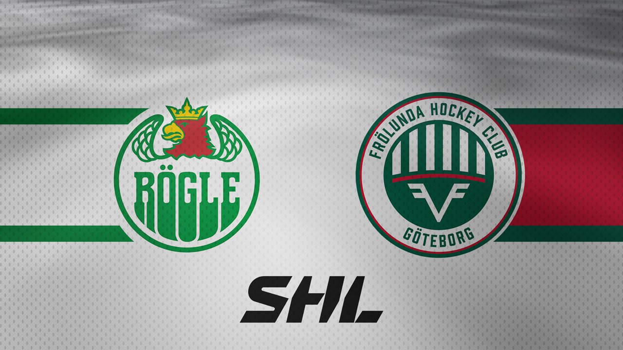 Rögle BK vs Frölunda HC poster