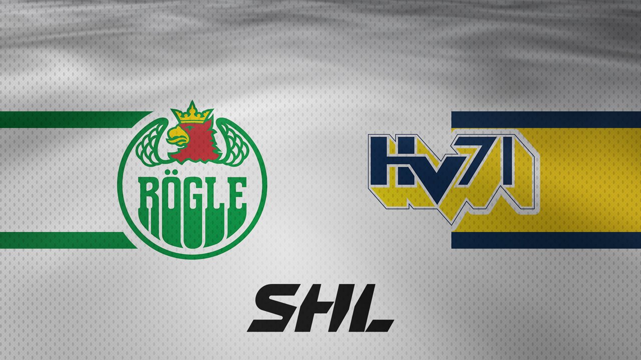Rögle BK vs HV71 poster