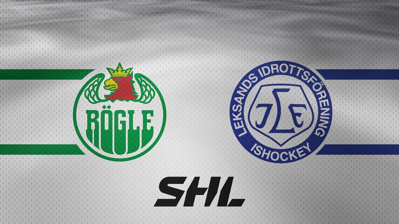 Rögle BK vs Leksands IF poster