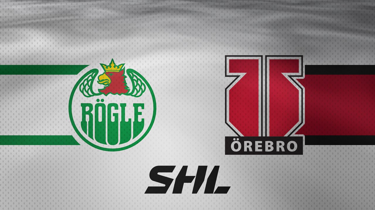 Rögle BK vs Örebro HK poster