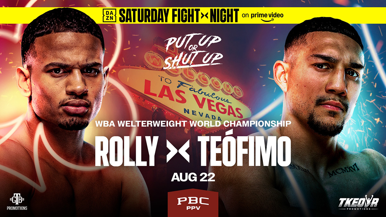 Rolando Romero vs Teofimo Lopez poster