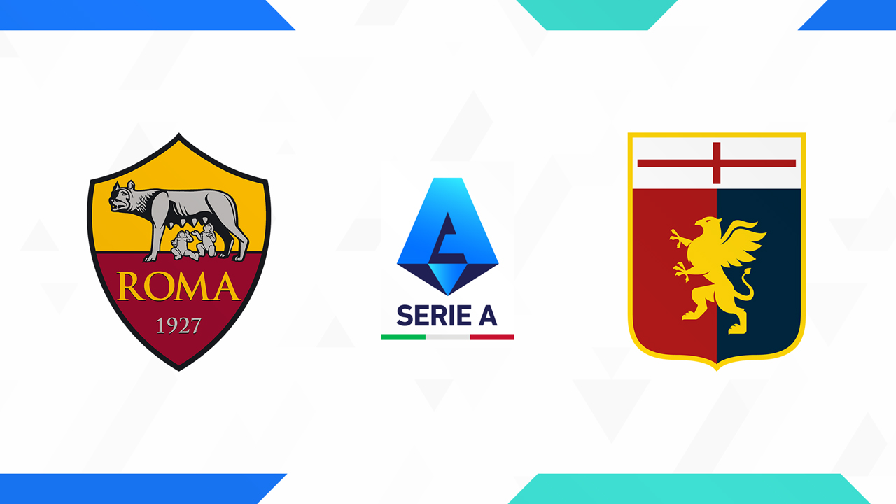 Roma vs Genoa poster