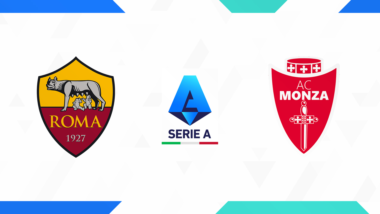 Roma vs Monza poster