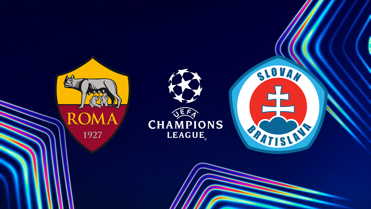 Roma vs Slovan Bratislava poster