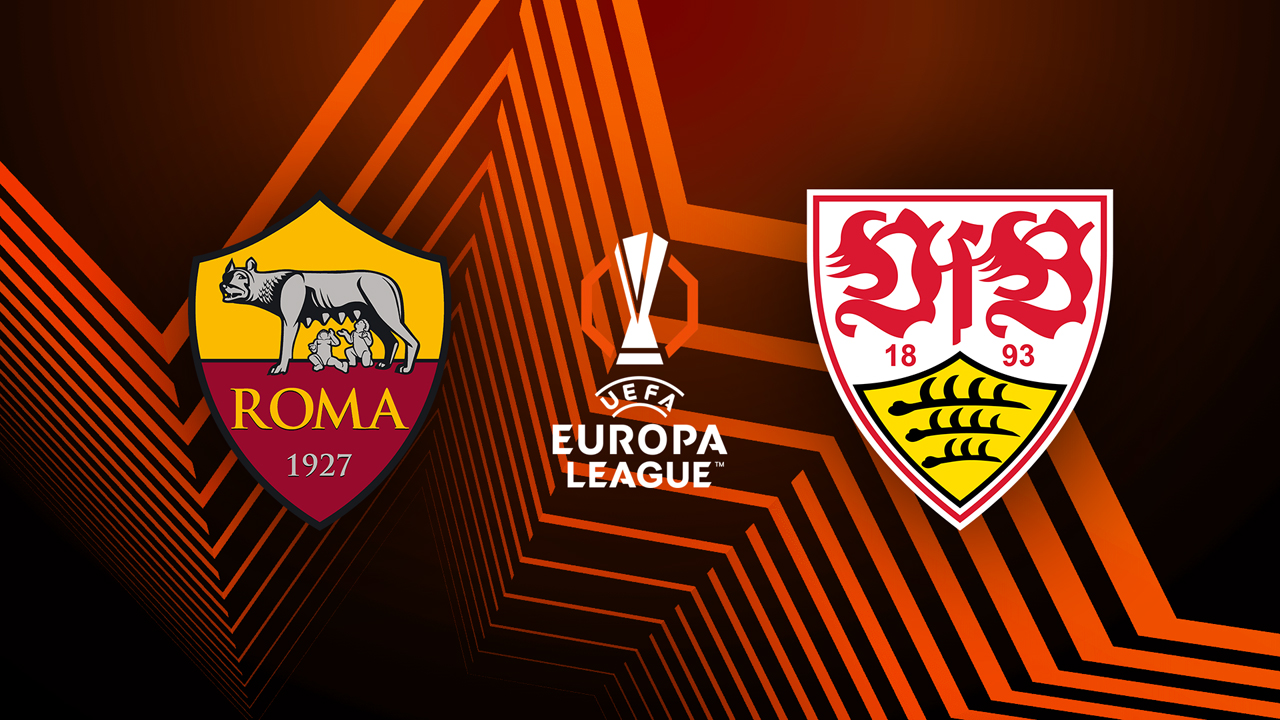 Roma vs Stuttgart poster