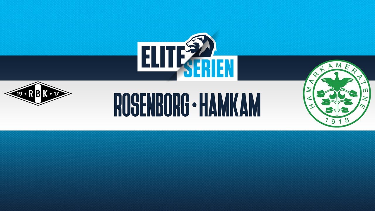Rosenborg vs Hamarkameratene poster