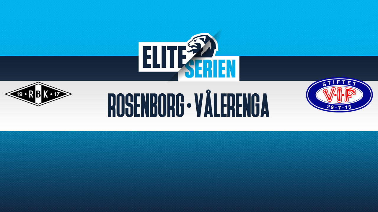 Rosenborg vs Vålerenga poster
