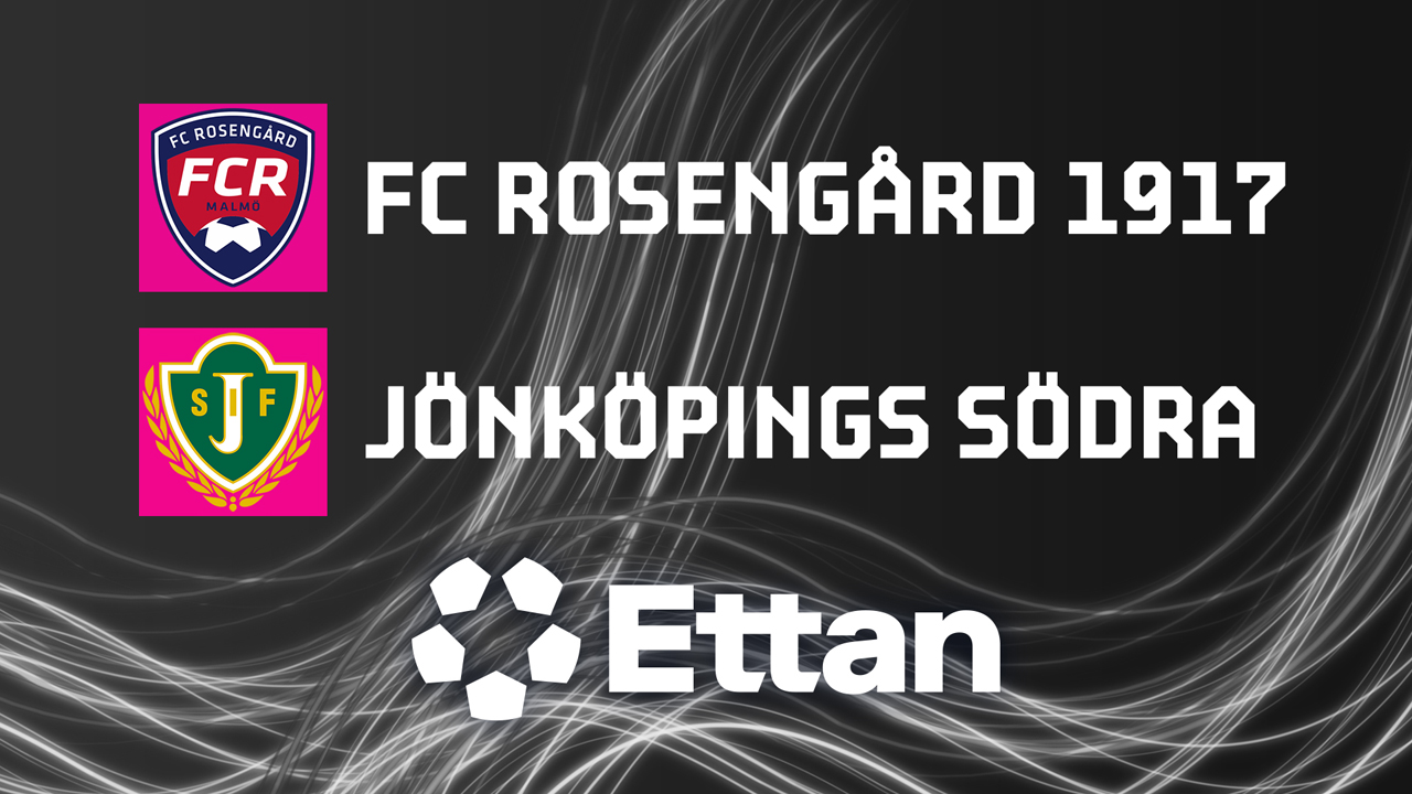 Rosengård vs Jönköping Södra poster