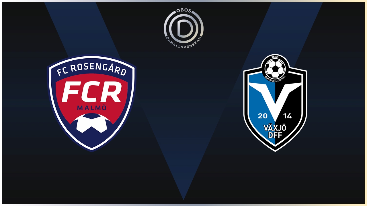 Rosengård Women vs Växjö poster