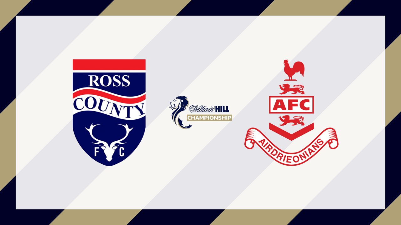 Ross County vs Airdrieonians poster