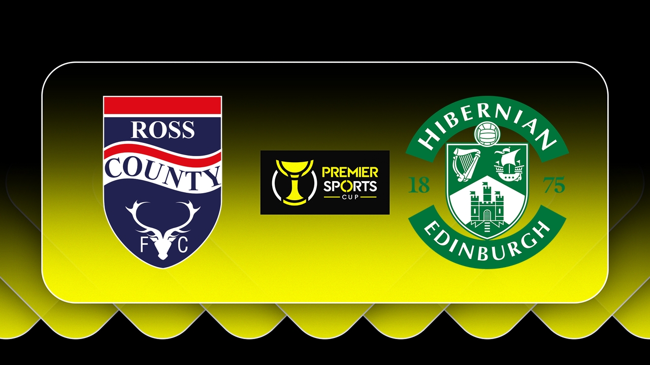 Ross County vs Hibernian poster