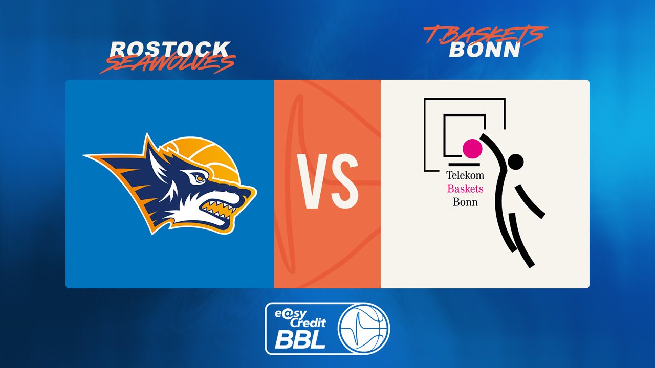 Rostock Seawolves vs Bonn poster