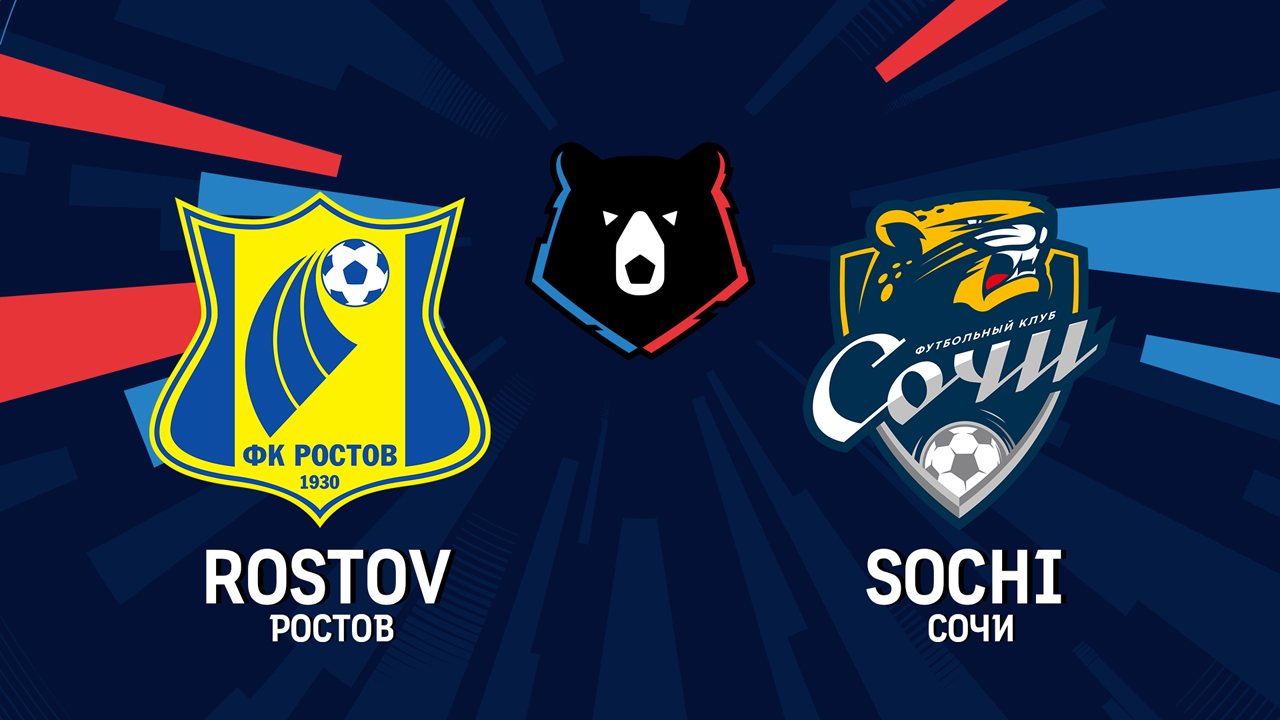 Rostov vs Sochi poster