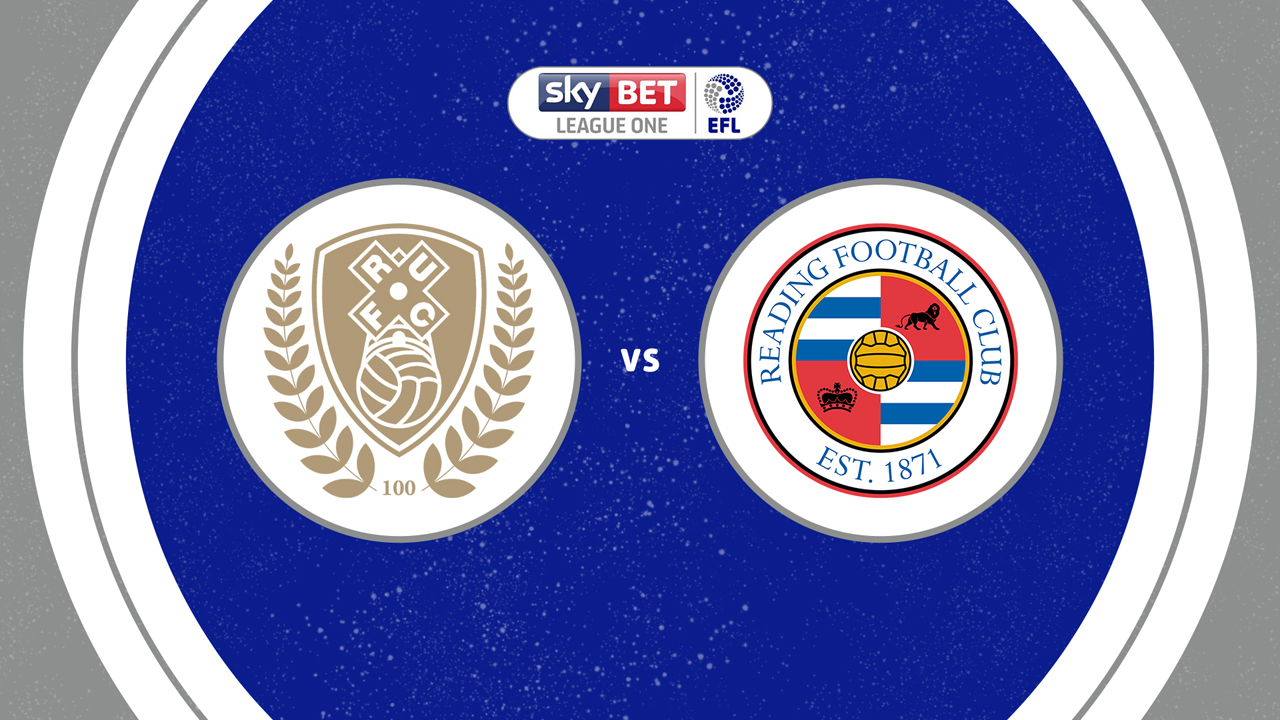 Rotherham United vs Reading poster