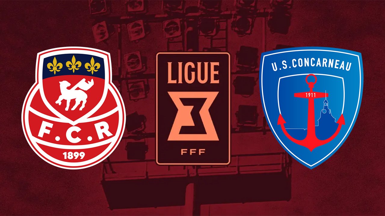 Rouen vs Concarneau poster