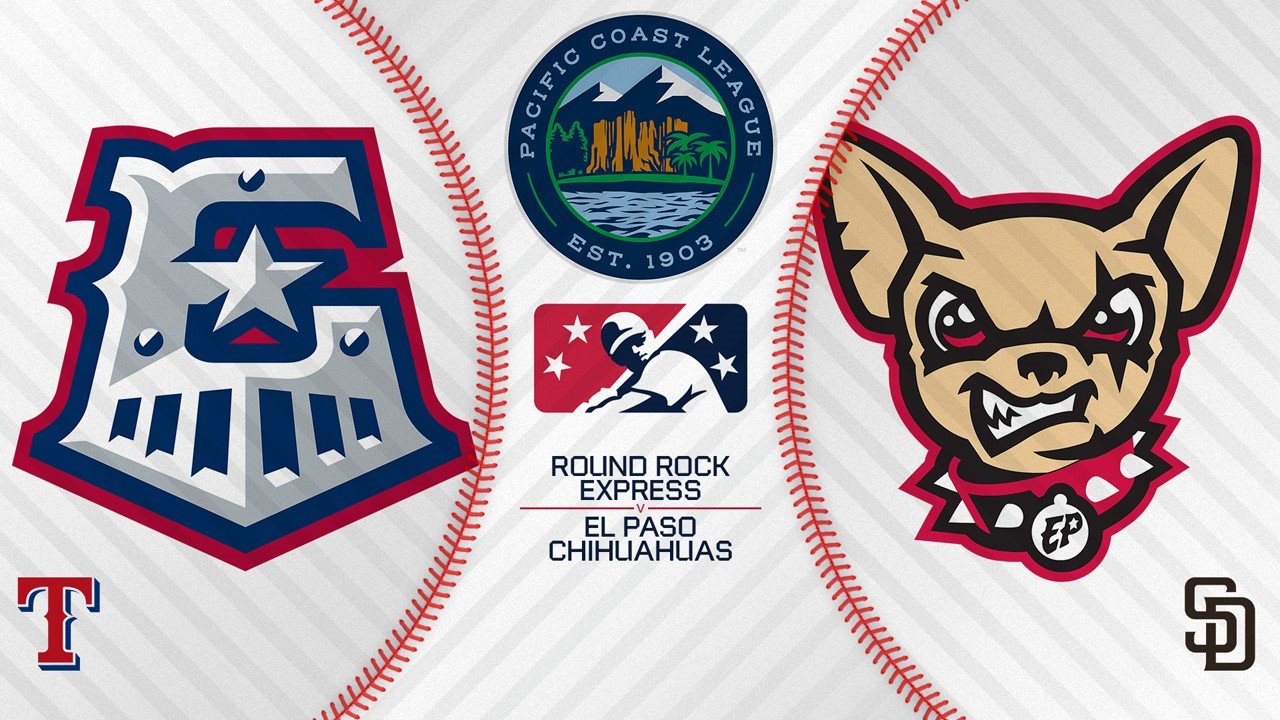 Round Rock Express vs El Paso Chihuahuas poster