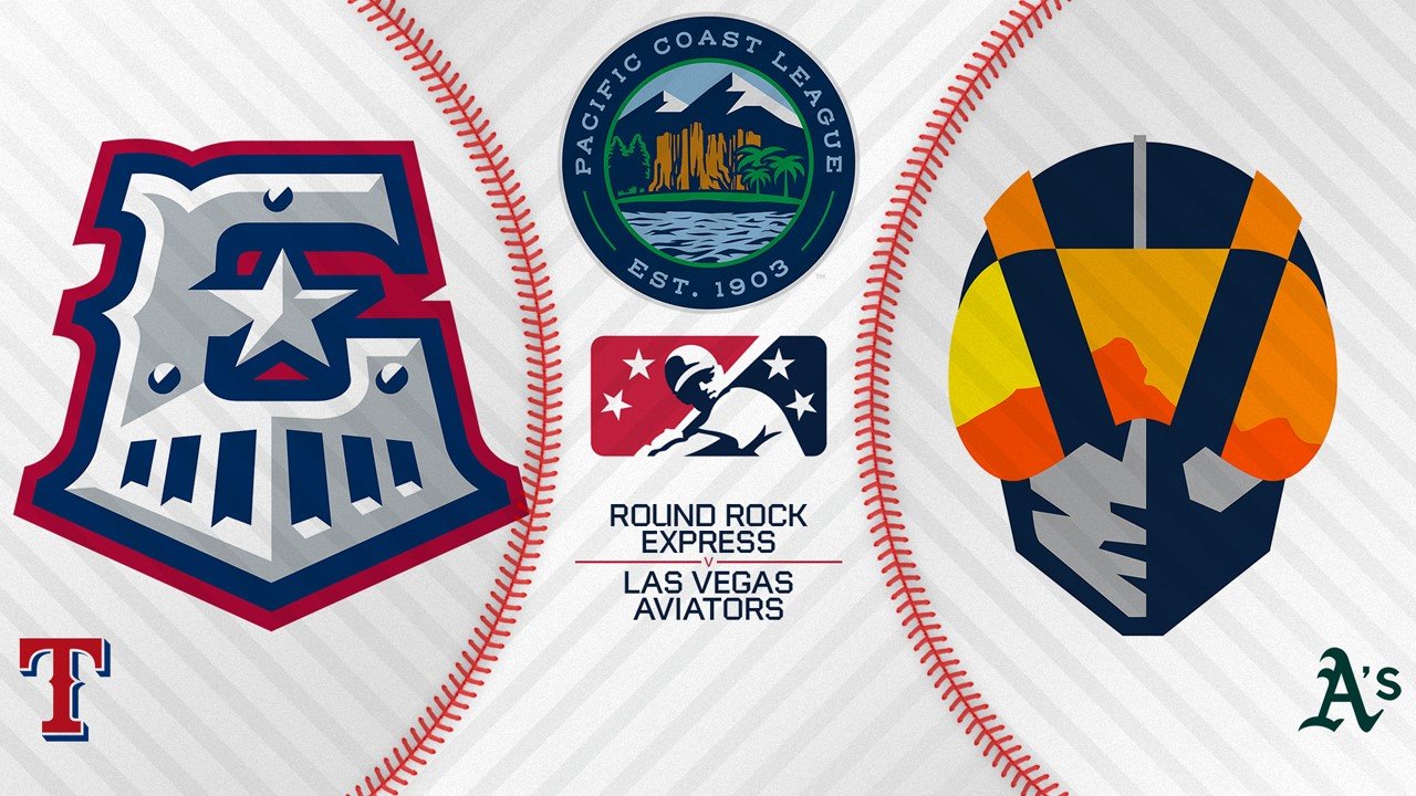 Round Rock Express vs Las Vegas Aviators poster