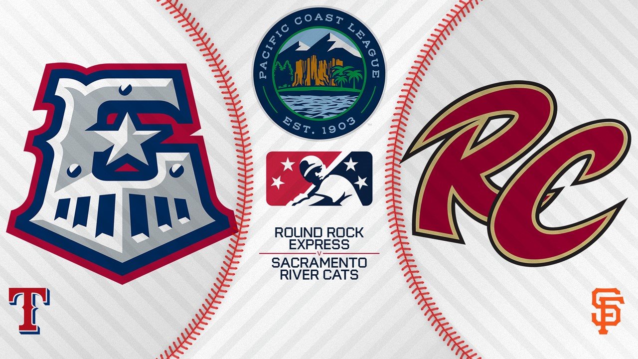 Round Rock Express vs Sacramento River Cats poster