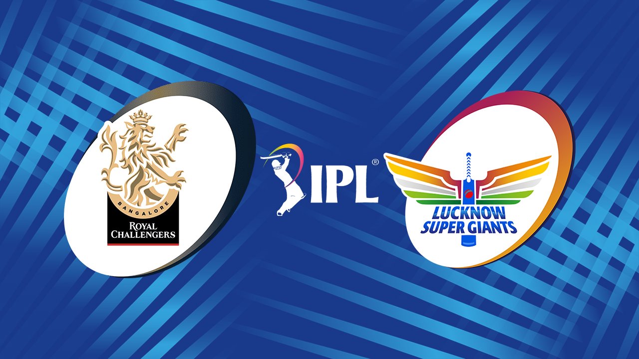 Royal Challengers Bangalore vs Lucknow Super Giants poster