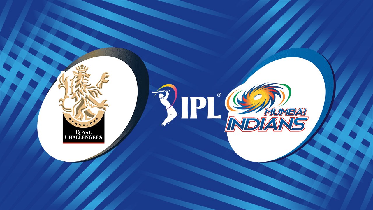 Royal Challengers Bangalore vs Mumbai Indians poster