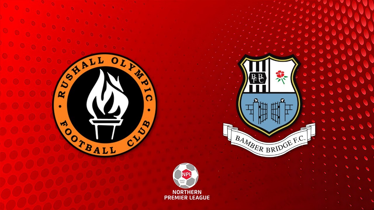 Rushall Olympic vs Bamber Bridge poster