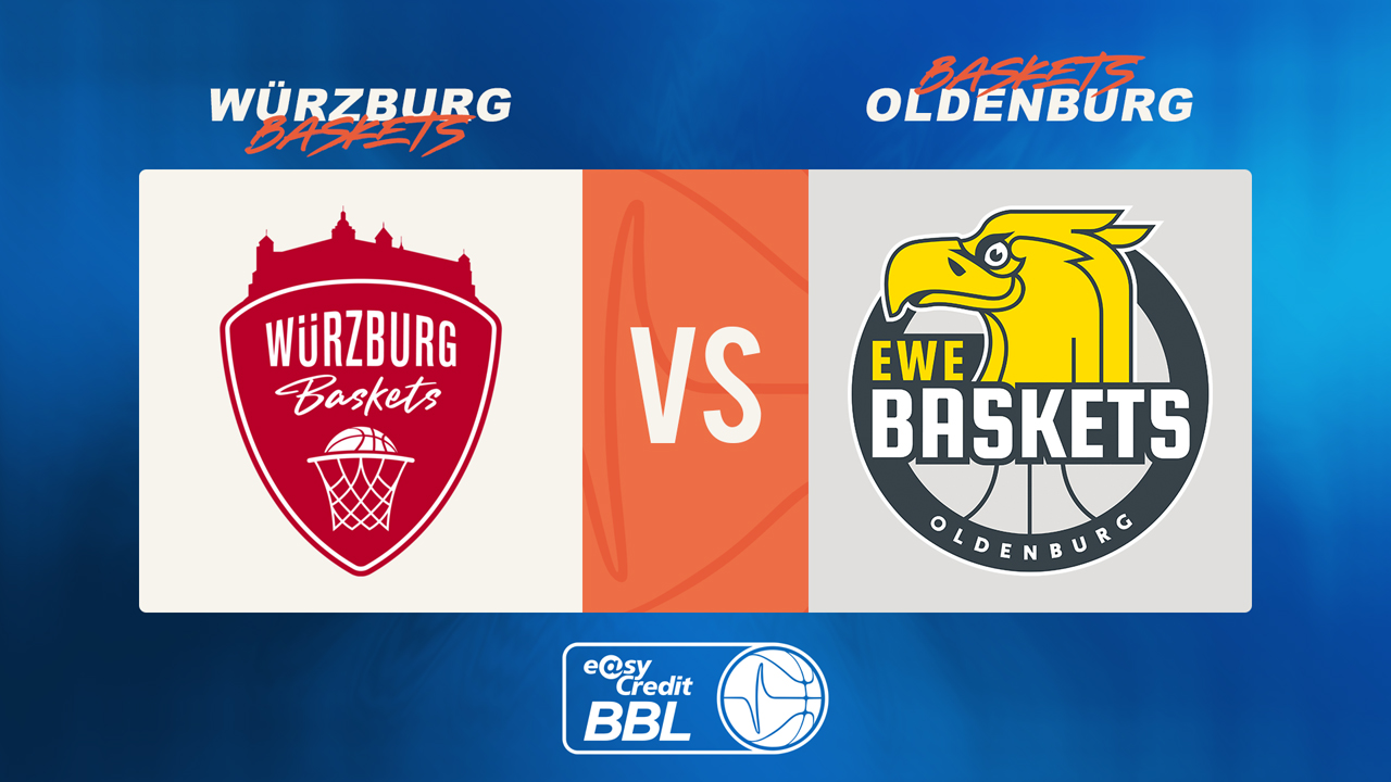 s.Oliver Würzburg vs Baskets Oldenburg poster