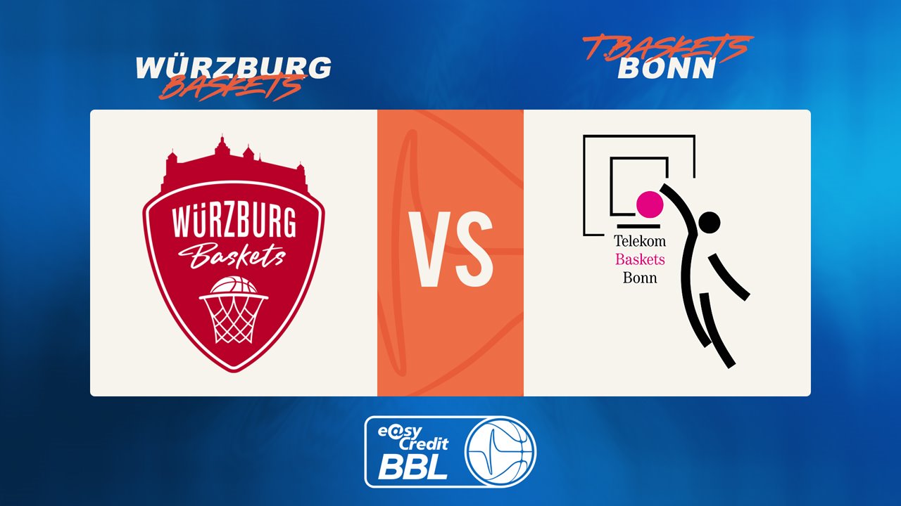 s.Oliver Würzburg vs Bonn poster