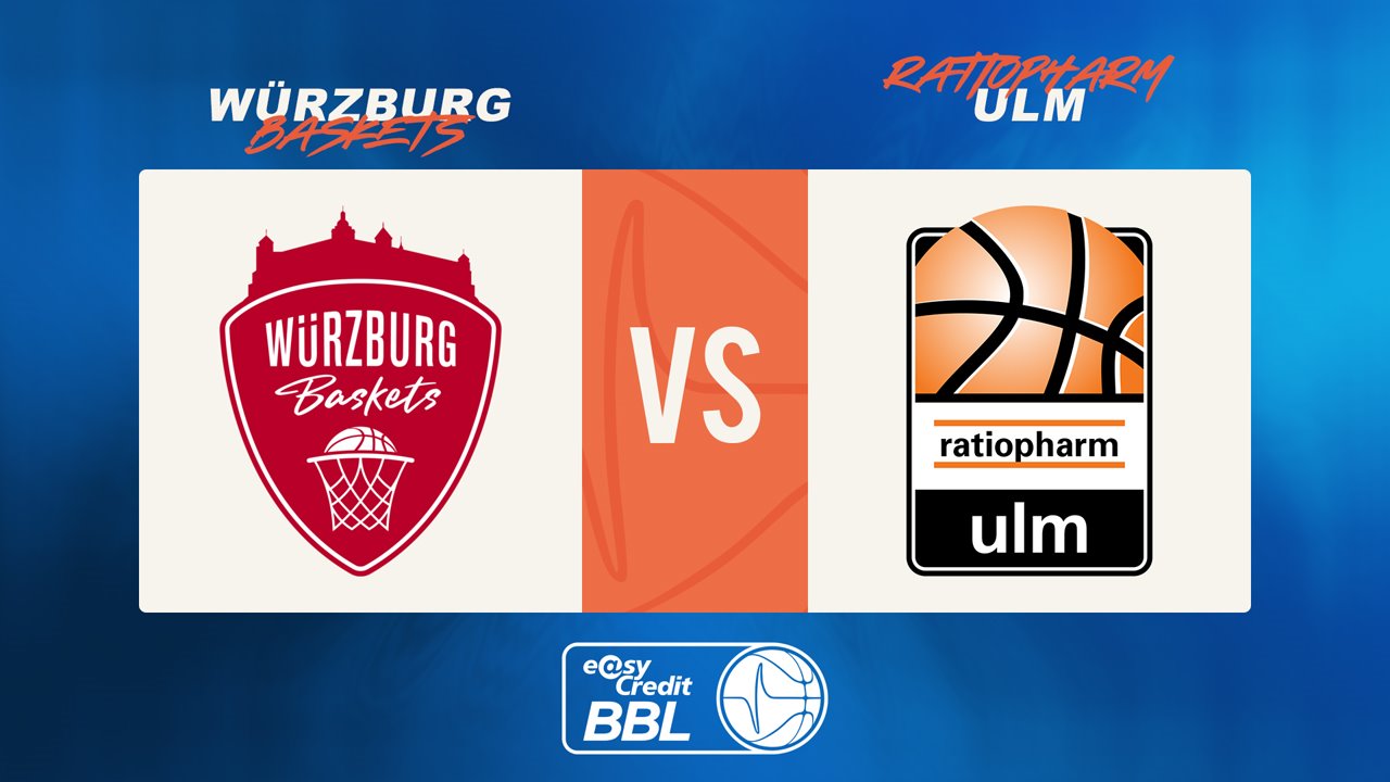 s.Oliver Würzburg vs Ulm poster