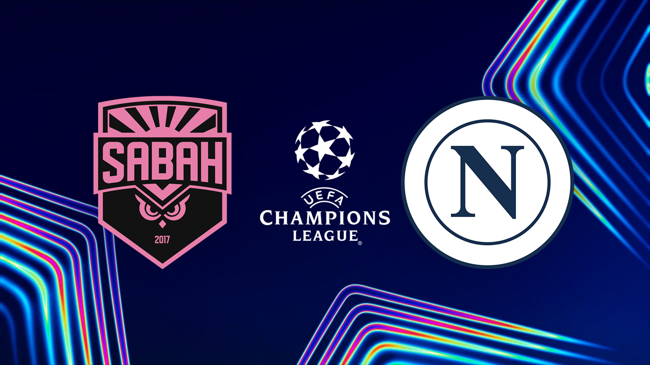 Sabah Baku vs Napoli poster