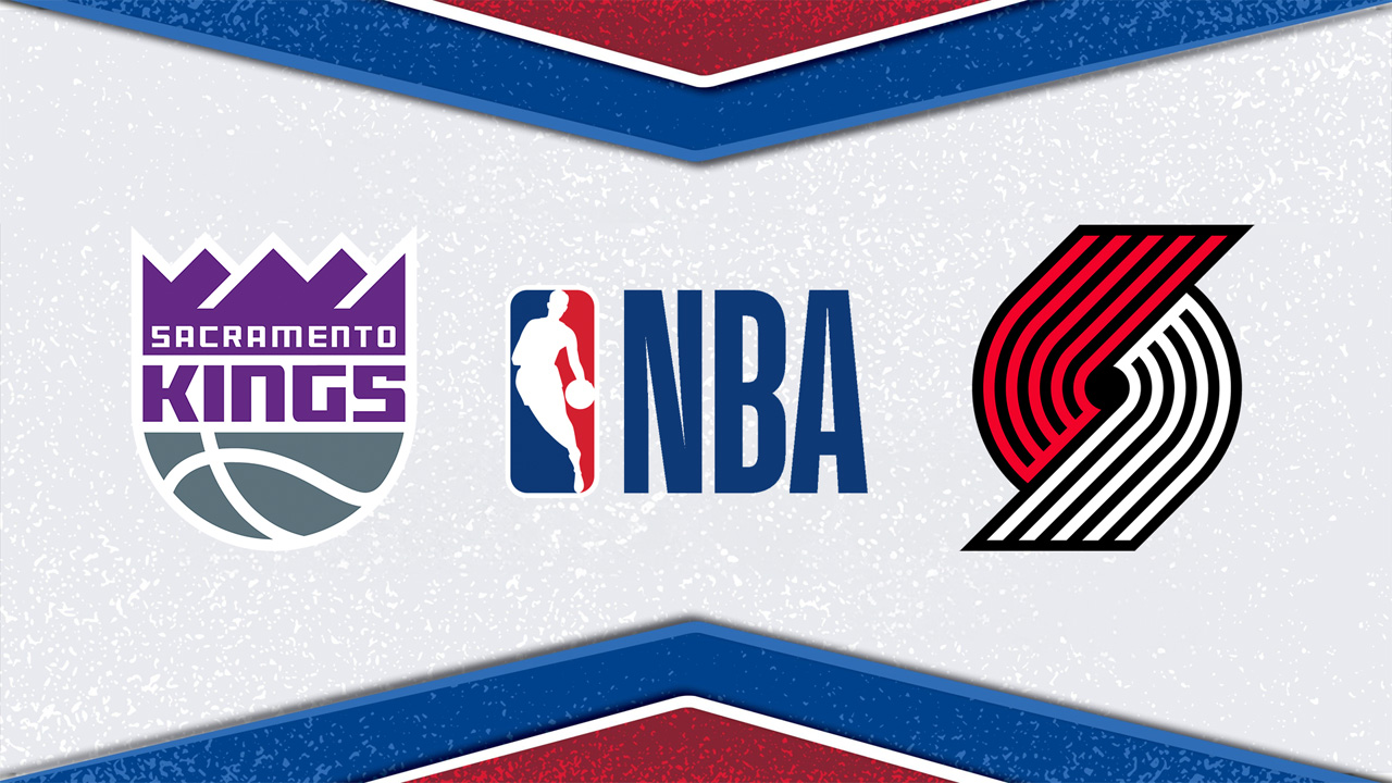 Sacramento Kings vs Portland Trail Blazers poster