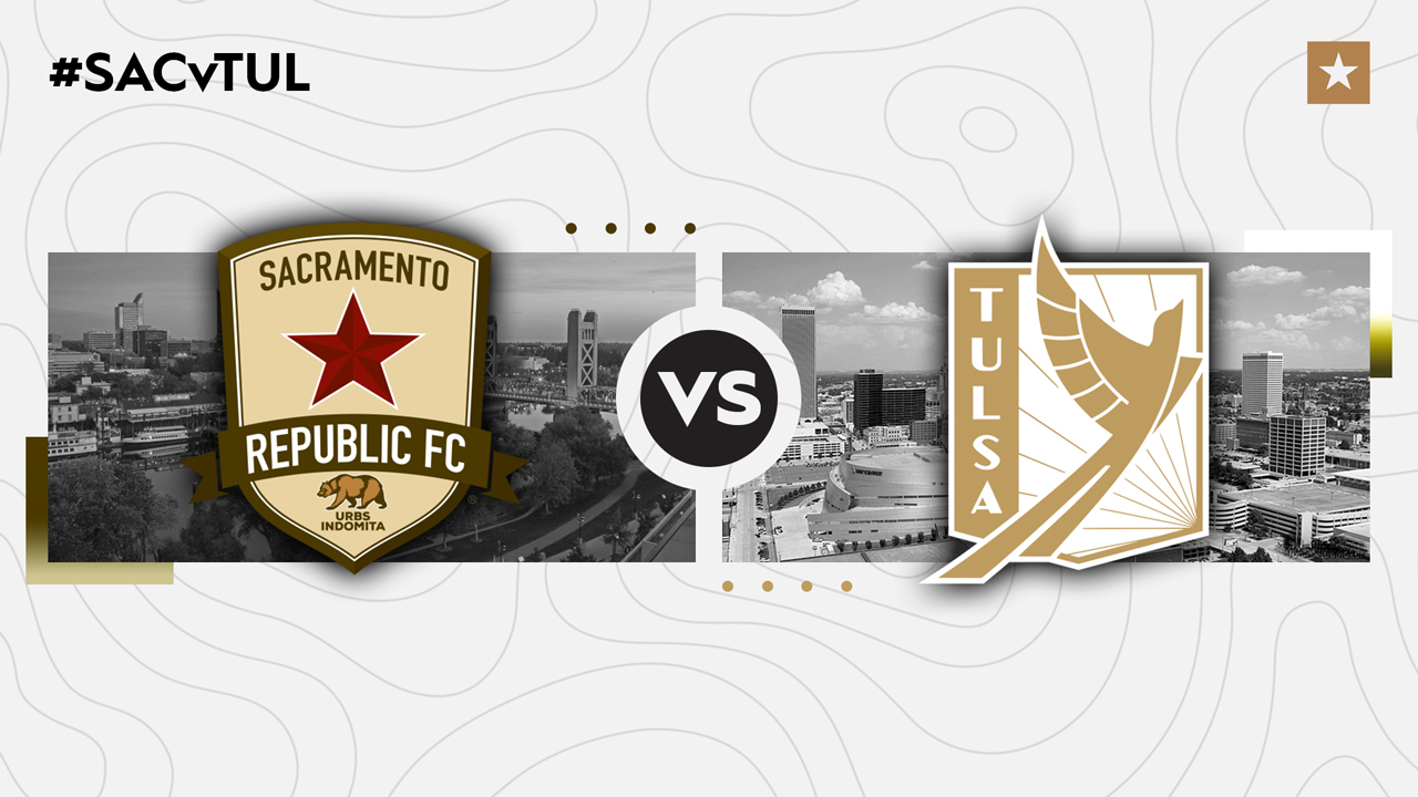 Sacramento Republic vs FC Tulsa poster