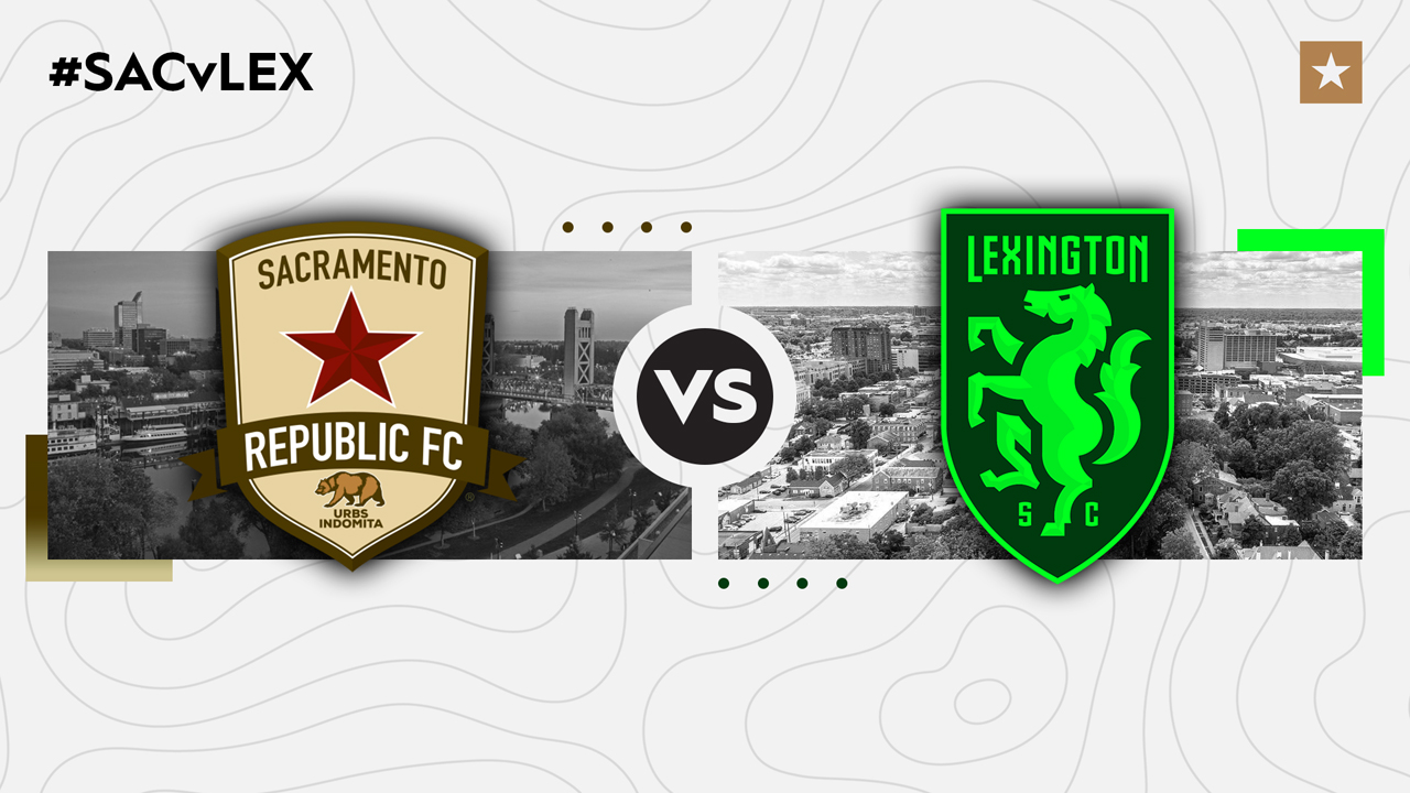 Sacramento Republic vs Lexington SC poster