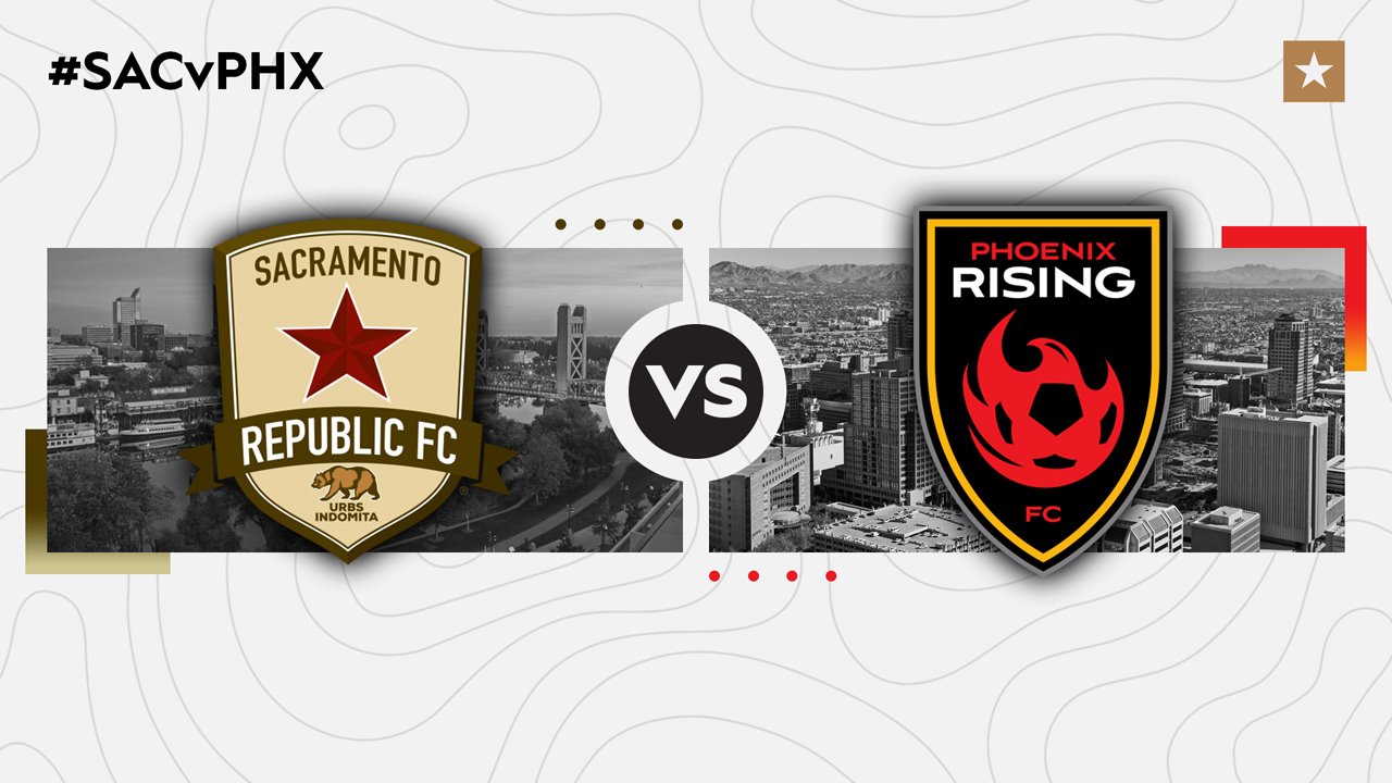 Sacramento Republic vs Phoenix Rising poster