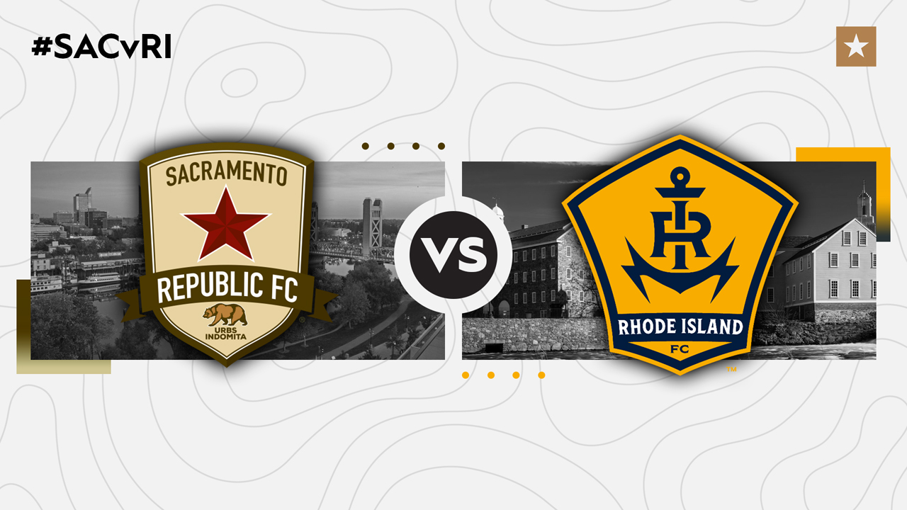 Sacramento Republic vs Rhode Island FC poster