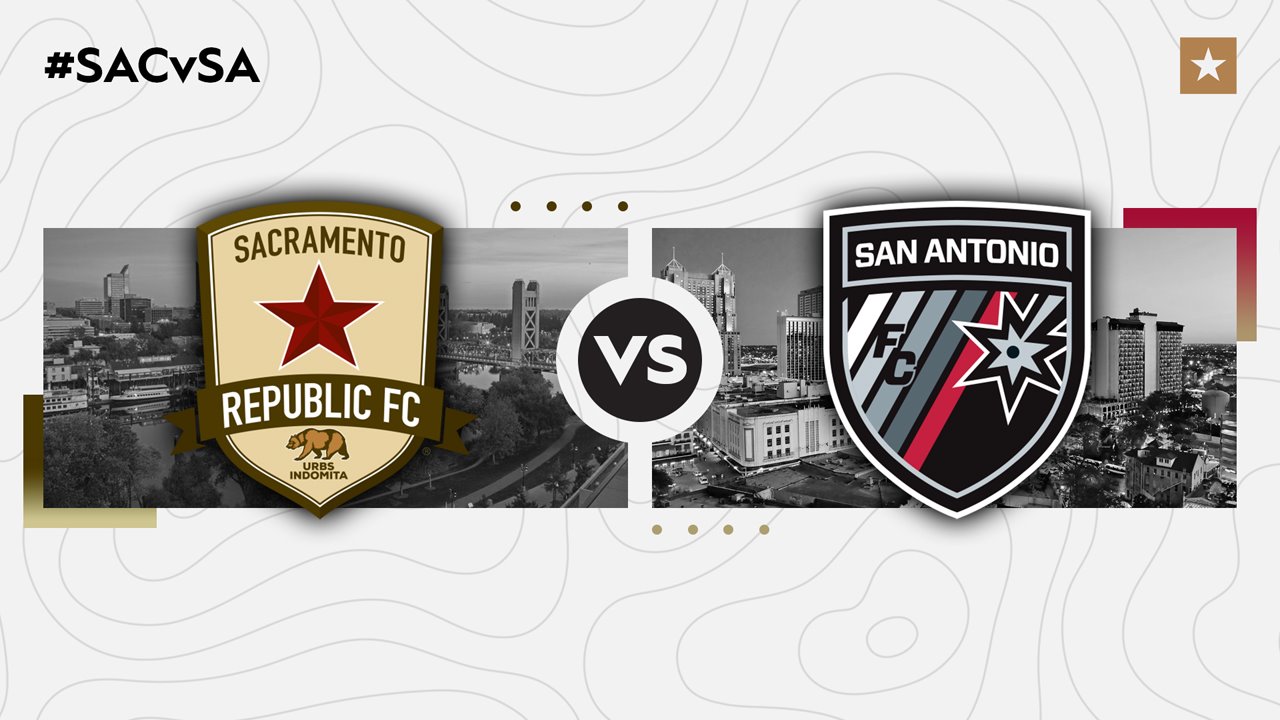Sacramento Republic vs San Antonio poster