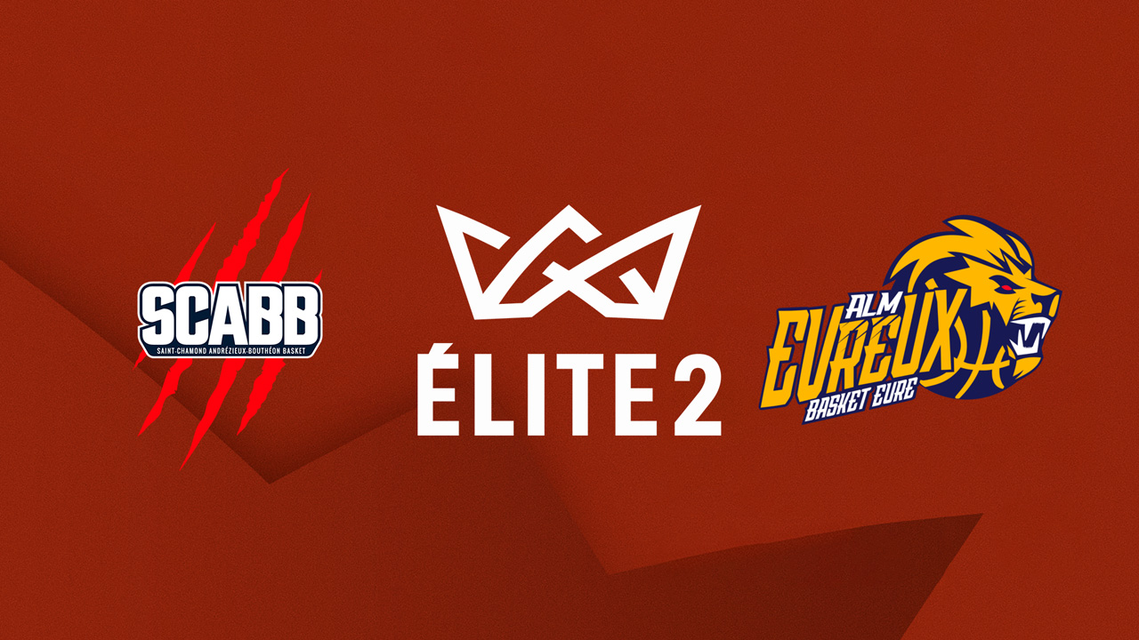 Saint-Chamond Basket vs ALM Évreux Basket poster