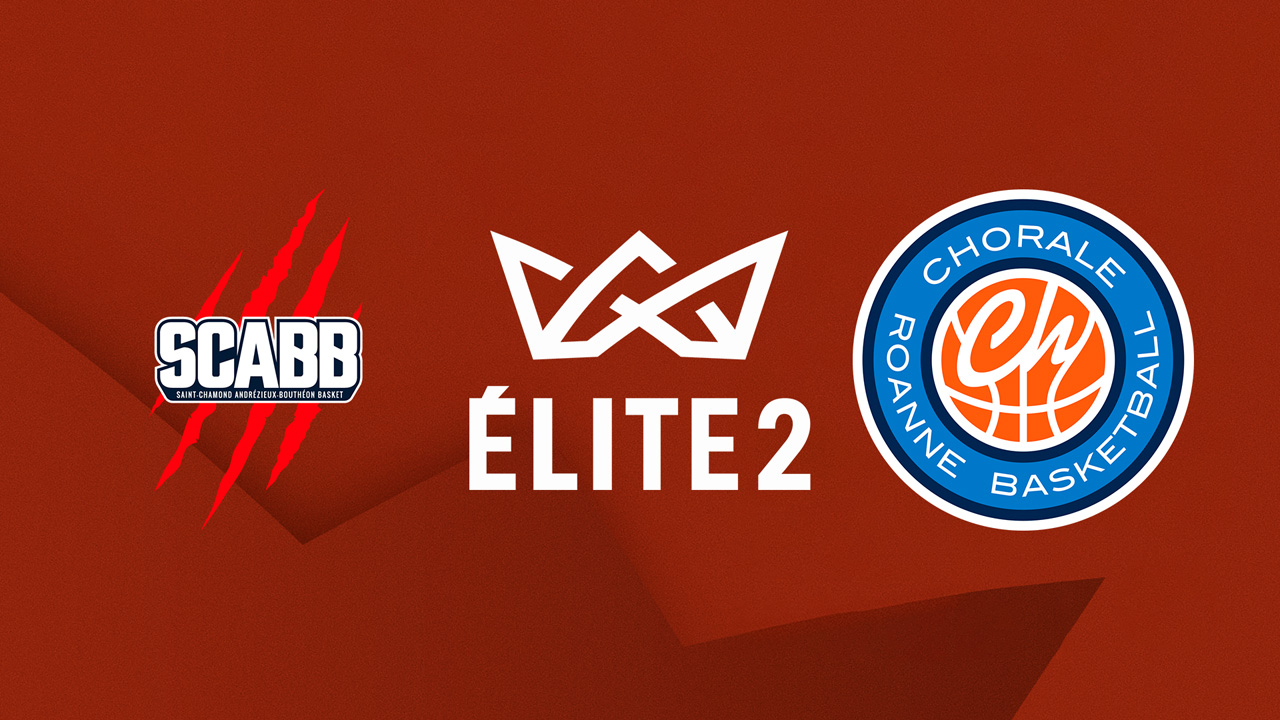 Saint-Chamond Basket vs Chorale Roanne Basket poster