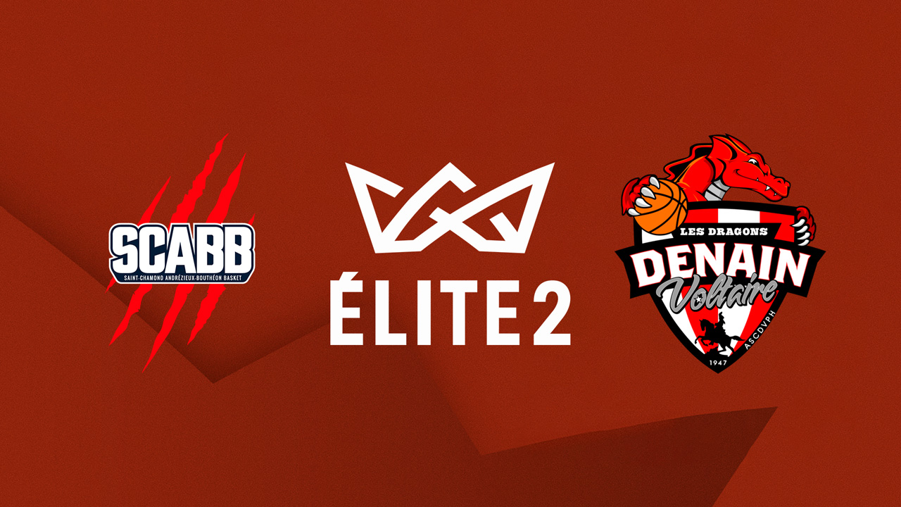 Saint-Chamond Basket vs Denain Voltaire Basket poster