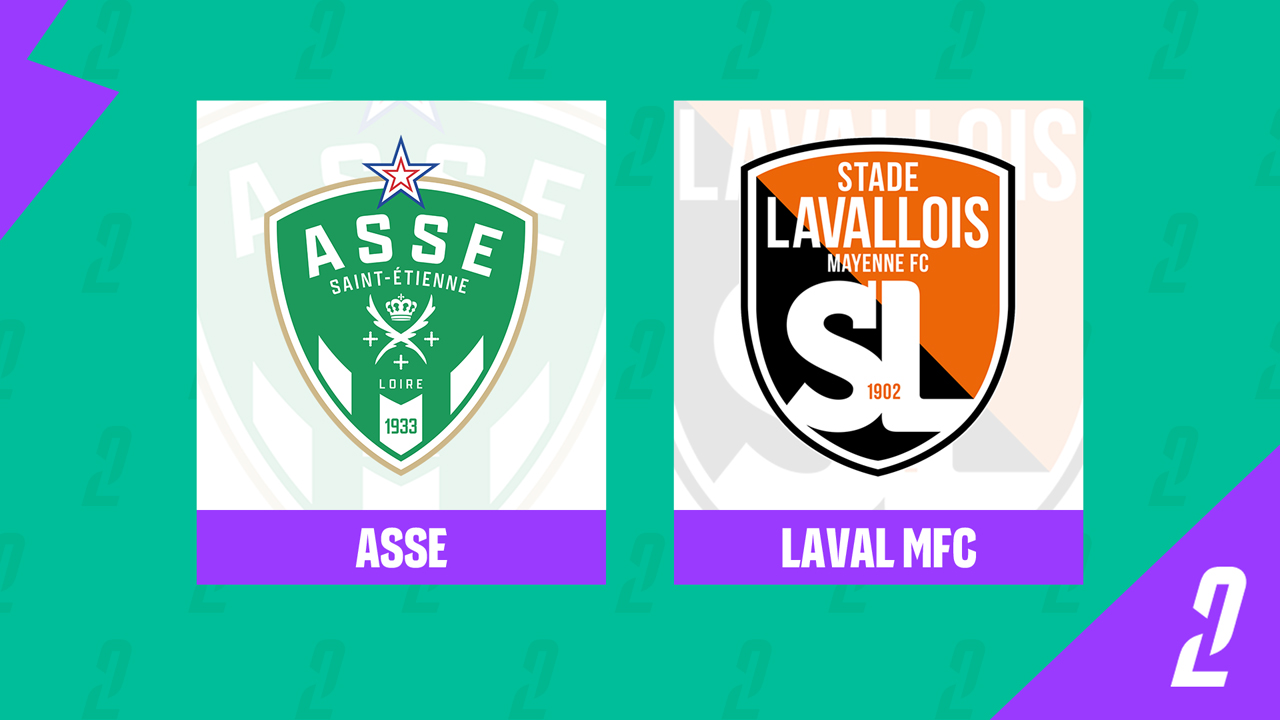 Saint-Étienne vs Laval poster