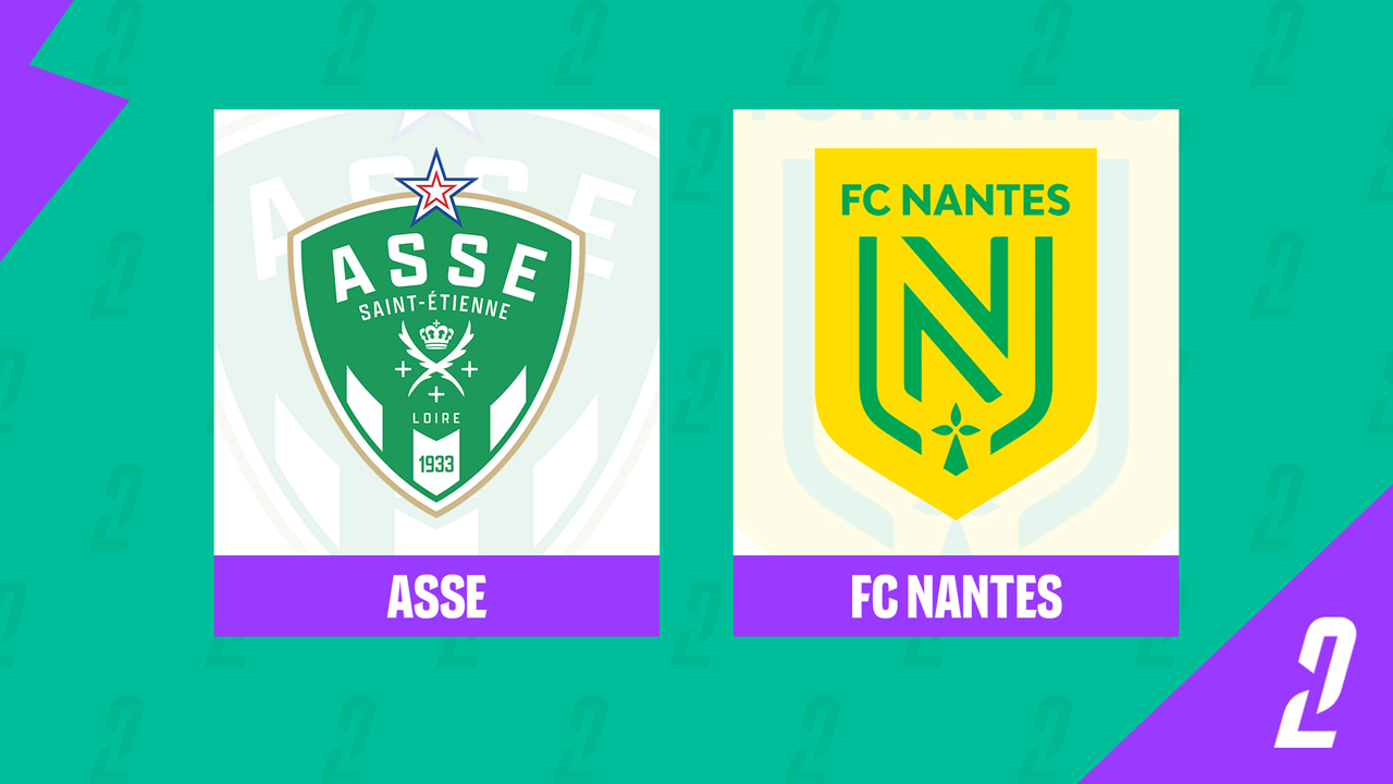 Saint-Étienne vs Nantes poster