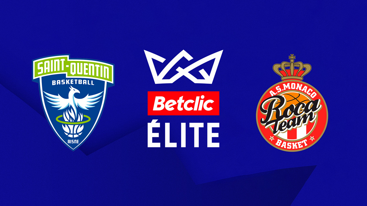 Saint-Quentin Basket-Ball vs AS Monaco Basket poster