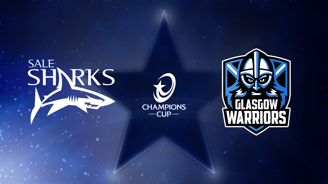 Sale Sharks vs Glasgow poster