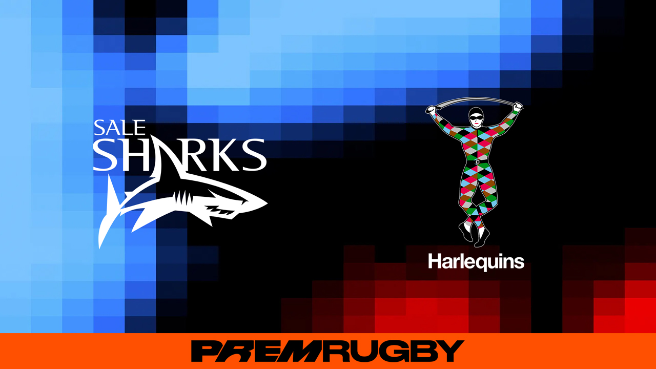 Sale Sharks vs Harlequins poster