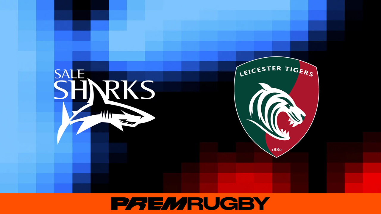 Sale Sharks vs Leicester Tigers poster