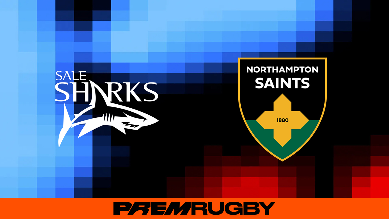 Sale Sharks vs Northampton Saints poster
