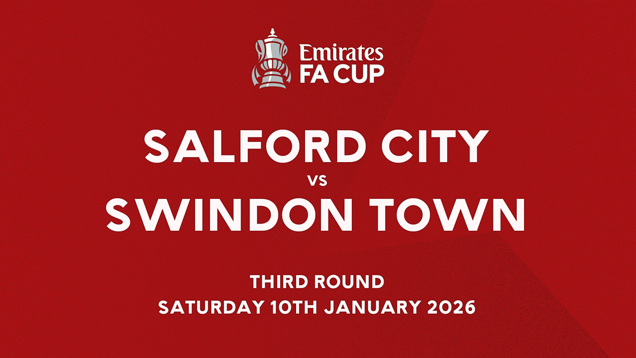 Salford City vs Swindon Town poster